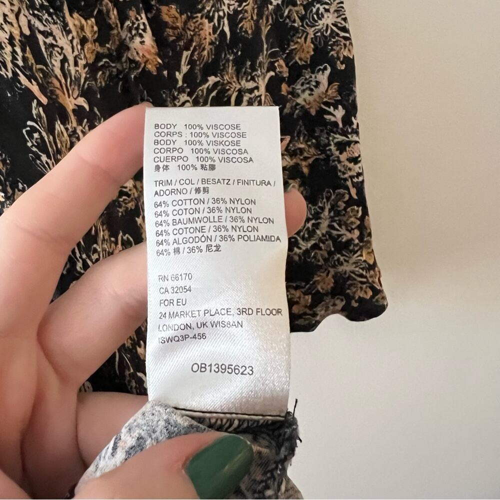 Free People Lucie Floral Lace Mini Dress - Picture 7 of 7